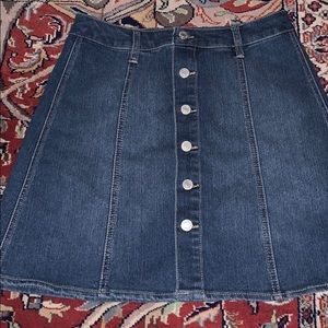 Mossimo Supply Co. Button Skirt